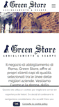 Mobile Screenshot of greenabbigliamentoroma.it